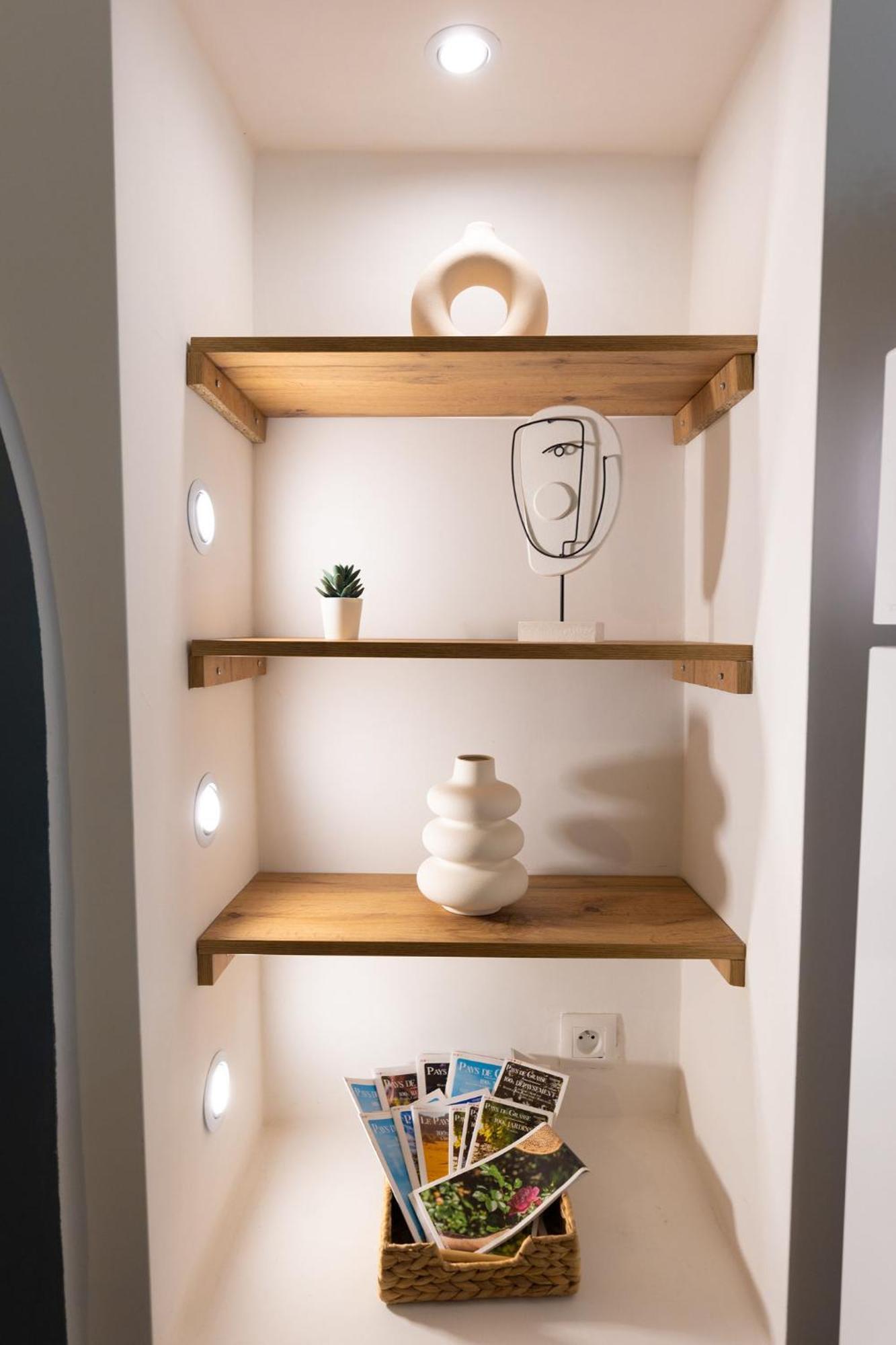 Studio Cozy Centre Avec Parking Grasse Exterior foto